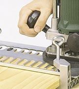 4270000  Устройство для изготовления пазов ласточкин хвост для фрезера, Wolfcraft - Германия